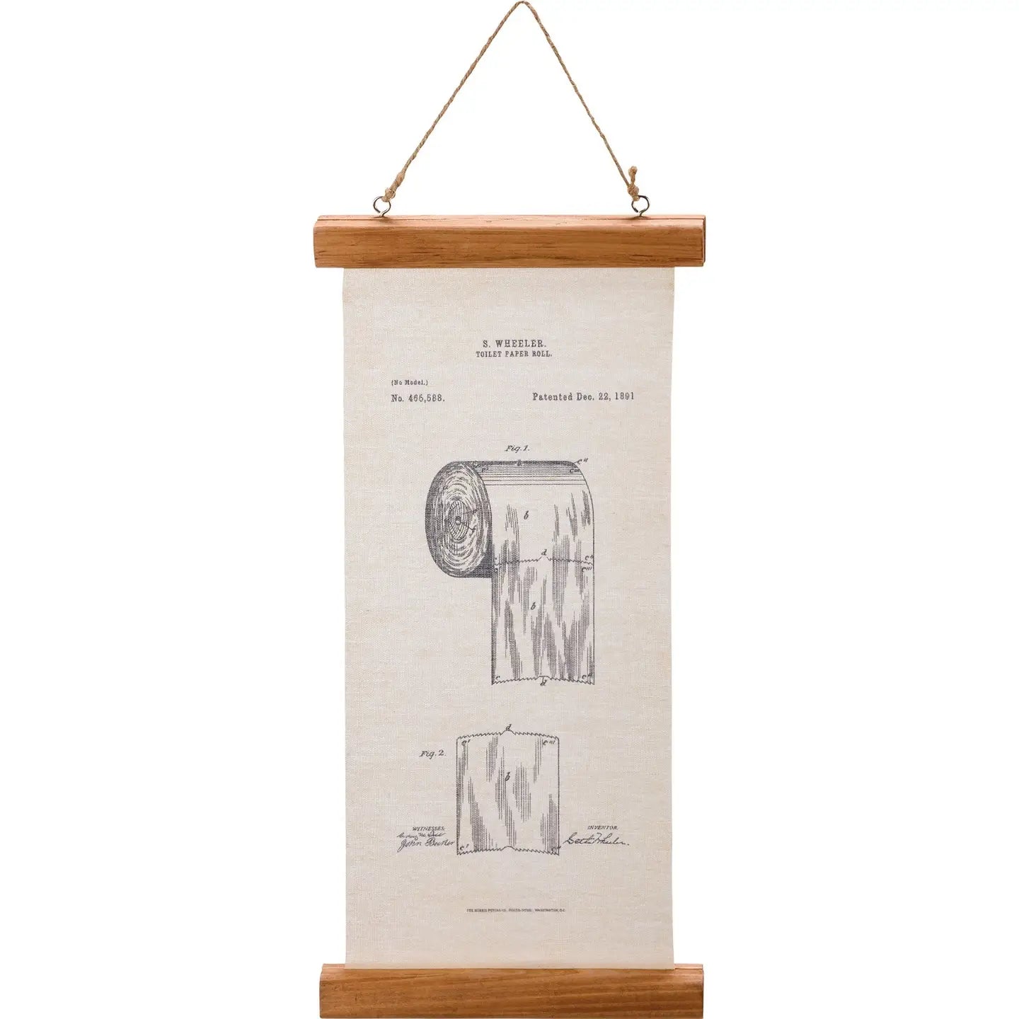 Toilet Paper Wall Decor
