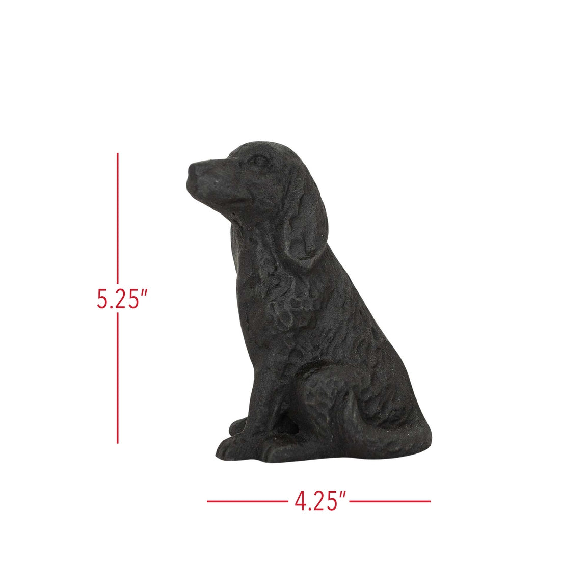 Cast Iron Sitting Dog