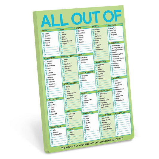 All Out Of Notepad