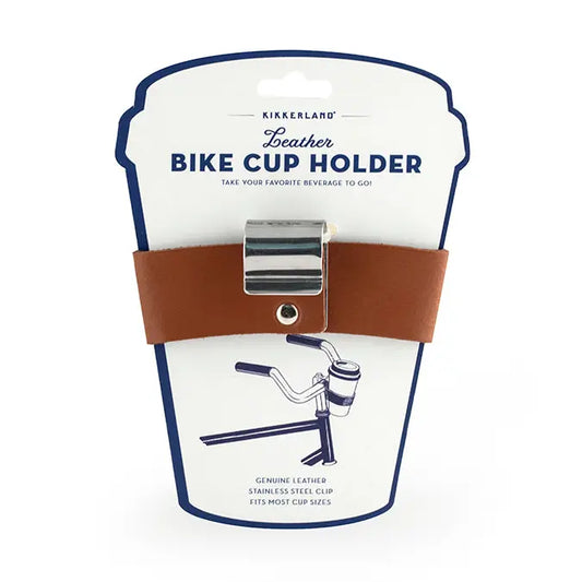Leather Bike Cup Holder