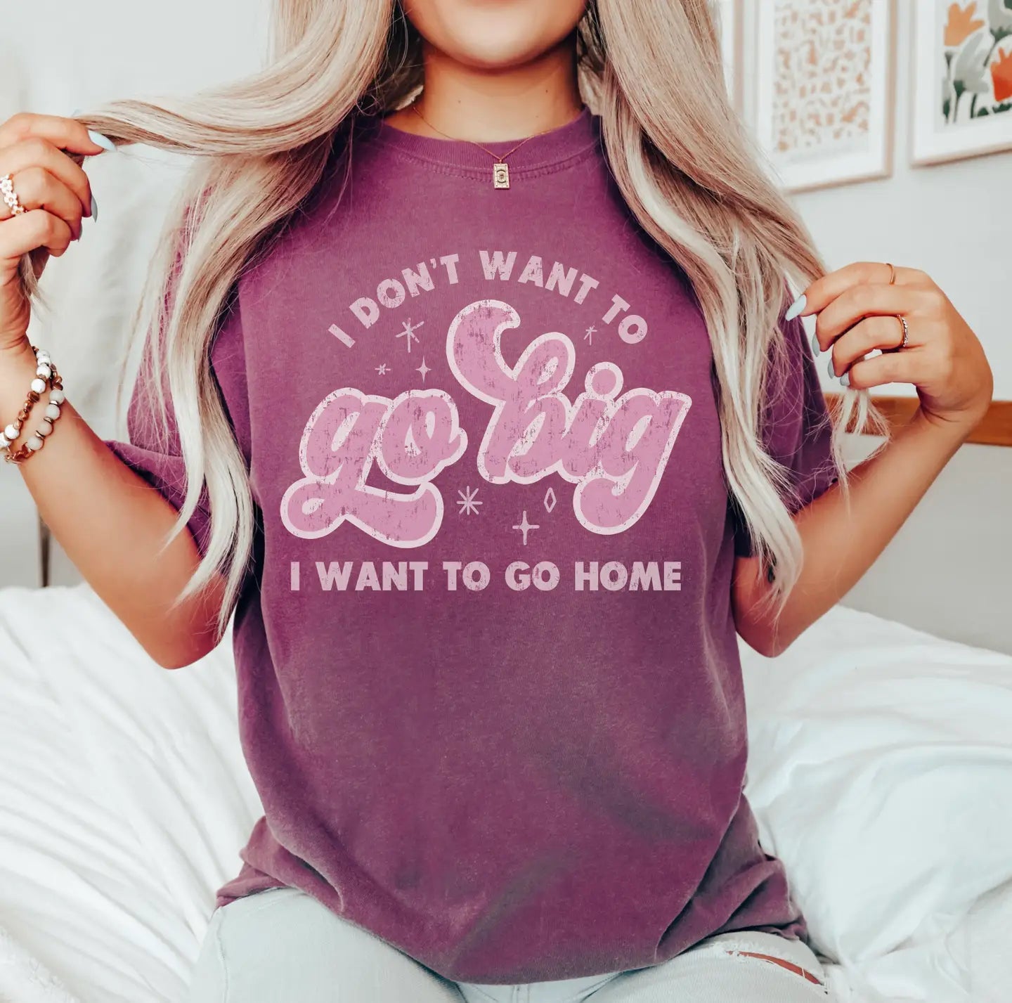 I Want to Go Home Tee