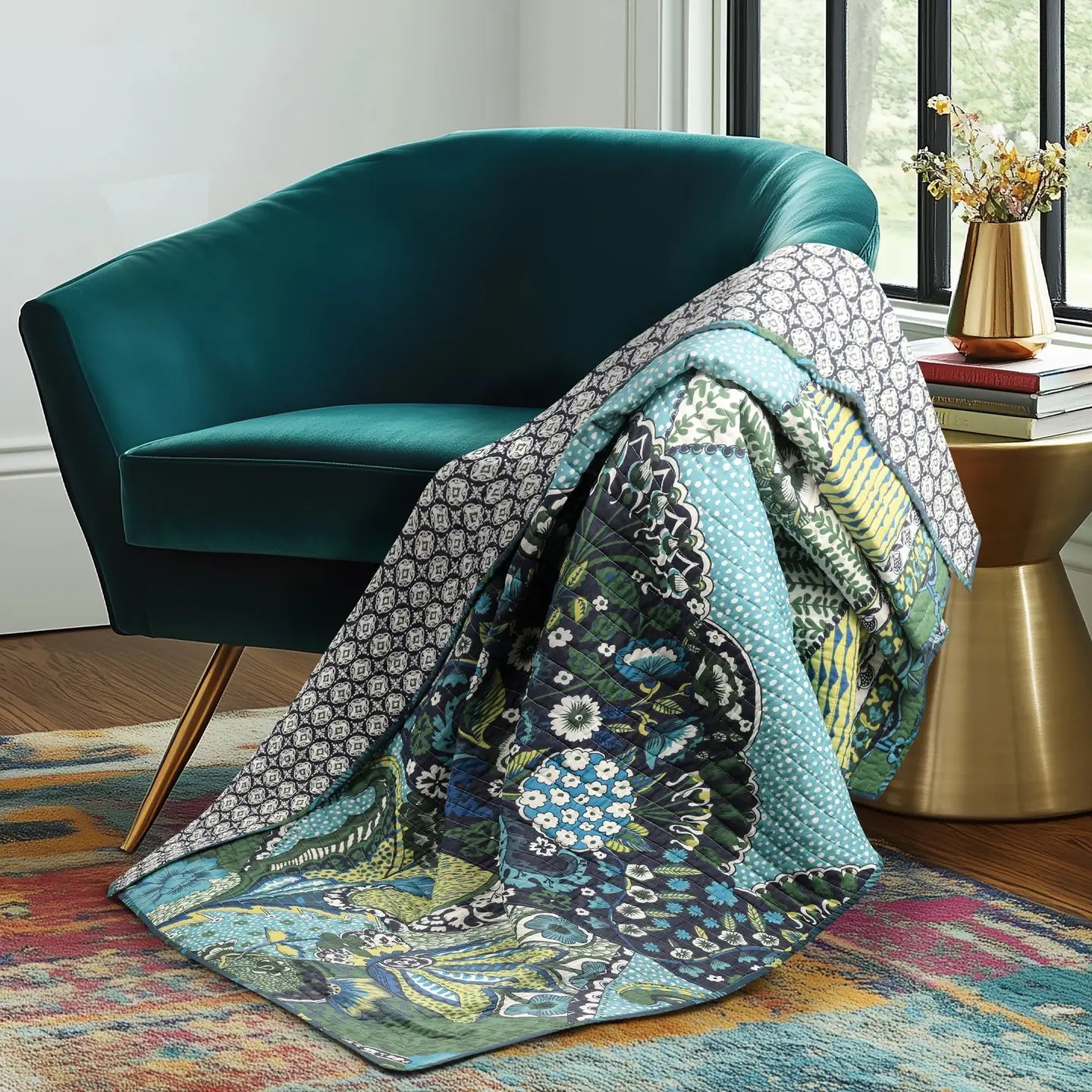 Jules Quilted Throw