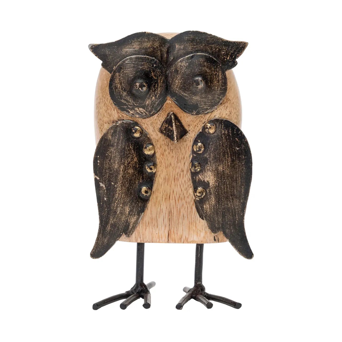 Rustic Owl Figure