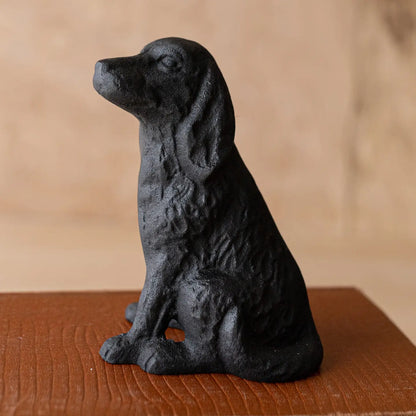Cast Iron Sitting Dog