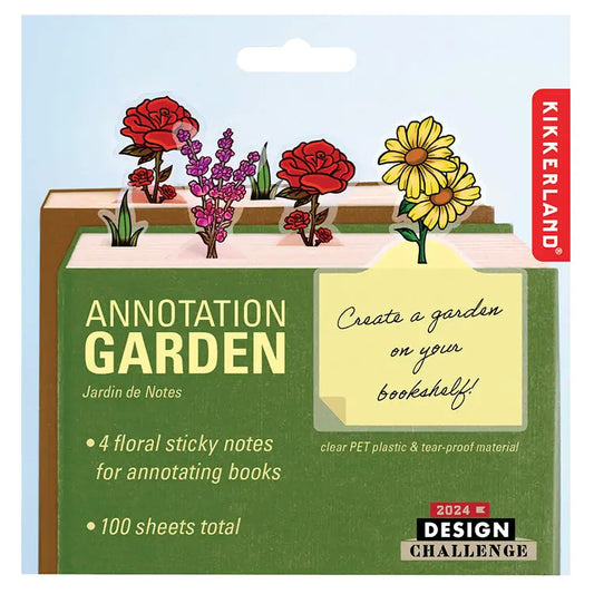 Annotation Garden Floral Page Tabs