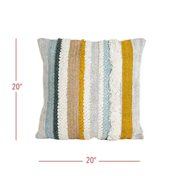 Aba Fringe Throw Pillow