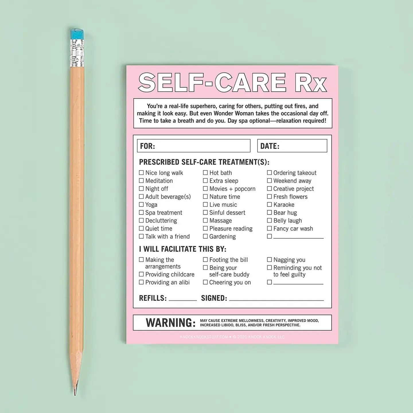 Nifty Note Pad-12 choices