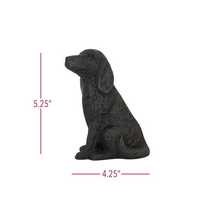 Cast Iron Sitting Dog