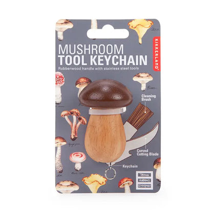 Mushroom Tool Keychain