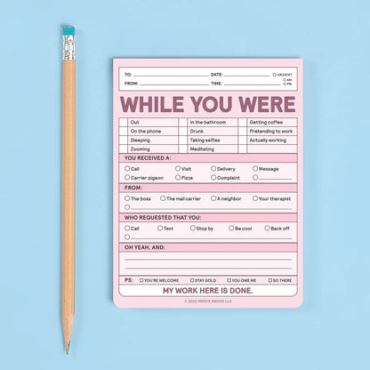 Nifty Note Pad-12 choices