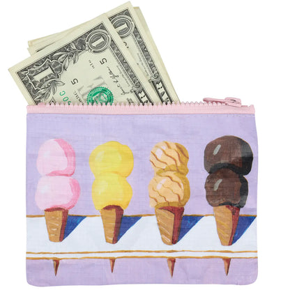 Ice Cream Zipper Wallet